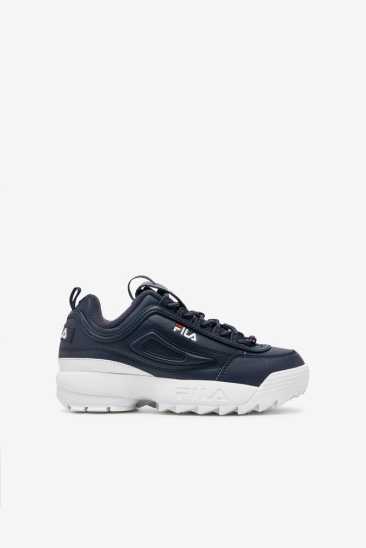 Fila Enfants Disruptor 2 422 Navy / Blanche / Rouge Fila France MHA-045716